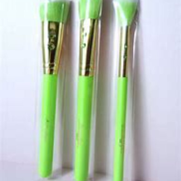 SLMISSGLAM Green Trio Brush Set - Picture 3 of 5